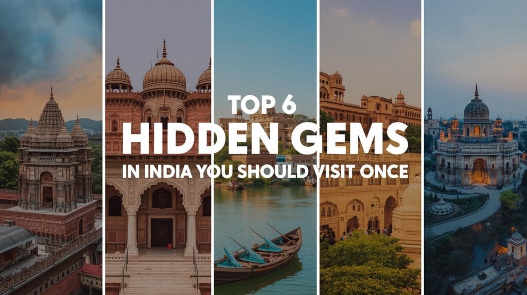 Top 6 Hidden Gems in India